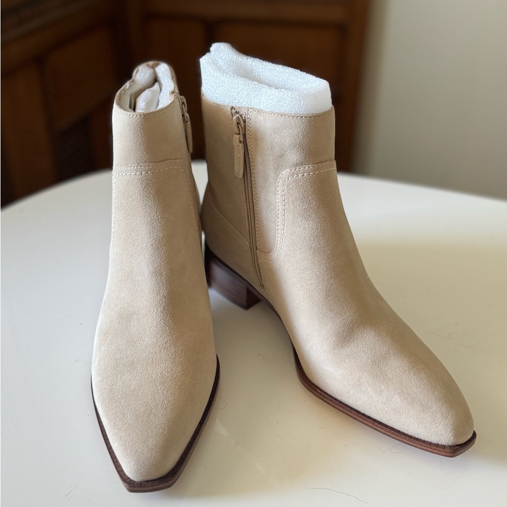 Cole Haan cream Ankle Booties